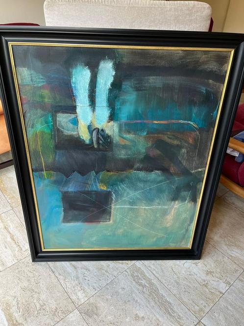 Schilderij van Liesbeth Rahder, Antiek en Kunst, Kunst | Schilderijen | Abstract, Ophalen
