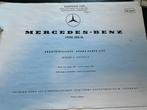 Onderdelenordner Mercedes 190 SL, Boeken, Auto's | Boeken, Ophalen, Mercedes, Zo goed als nieuw, Mercedes-Benz
