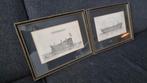 Scheepsvaartprenten uit 1851 van John Fincham, Gebruikt, Ophalen of Verzenden, Voor 1940, Prent