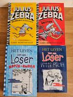 Jeff Kinney Leven van een Loser, Julius Zebra Britten, Ophalen, Jeff Kinney, Zo goed als nieuw, Fictie