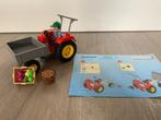 playmobil set 6131 Tractor met laadbak, Ophalen of Verzenden, Zo goed als nieuw, Complete set