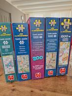 Jan van Haasteren Puzzels - Complete Set, Ophalen, 500 t/m 1500 stukjes, Zo goed als nieuw