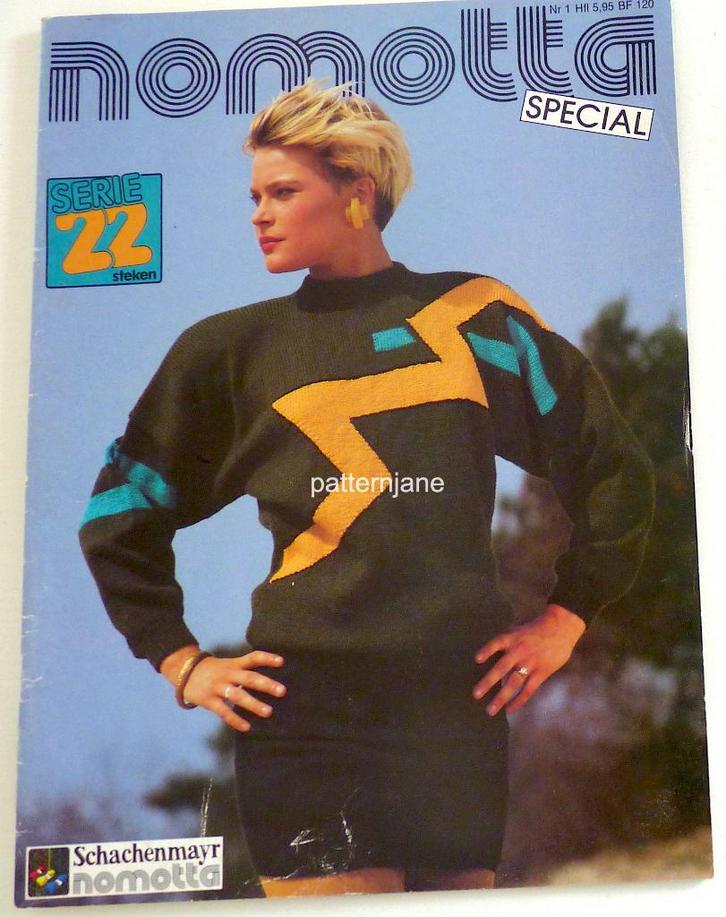 4 breibladen Nomotta 2 x - 1 x Logo en 1 x Inspiration, Hobby en Vrije tijd, Breien en Haken, Zo goed als nieuw, Breien of Haken