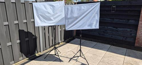 Studio SET BRESSER - Groene doek SET 6x3 + 4+2 + Softbox, Audio, Tv en Foto, Professionele Audio-, Tv- en Video-apparatuur, Zo goed als nieuw