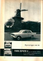 Autokampioen test Ford Zephyr 4 1962, Ophalen of Verzenden, Gelezen, Ford