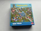 That's Life Puzzel "Vrijmarkt", Ophalen of Verzenden, 500 t/m 1500 stukjes, Zo goed als nieuw, Legpuzzel
