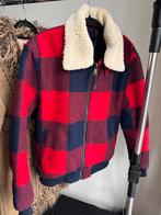 Purewhite donker rood geruite winter jas, Kleding | Heren, Purewhite, Purewhite, Ophalen of Verzenden, Zo goed als nieuw