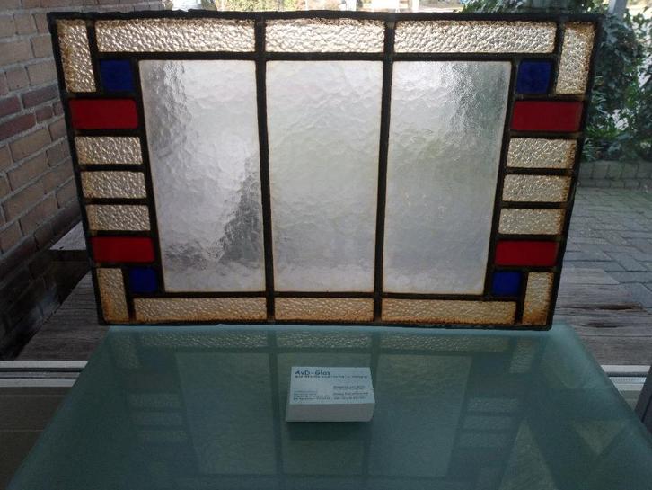 Glas in lood panelen te koop, Antiek en Kunst, Kunst | Overige Kunst, Ophalen