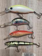 4 ratelpluggen diverse dieptes en maten ( kunstaas ), Ophalen of Verzenden, Zo goed als nieuw, Overige typen