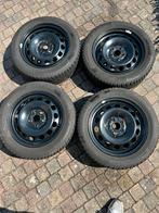 Coninental Winterbanden met Velgen 205/55 R16 - Set van 4, Ophalen, Gebruikt, 16 inch, Banden en Velgen