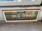 Glas in lood, Doe-het-zelf en Verbouw, Glas en Ramen, Ophalen, Gebruikt, Glas in lood, 80 tot 120 cm
