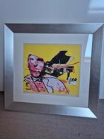 zeefdruk Herman Brood, Ophalen