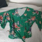 Mooie fleurige blouse maat 44, Ophalen of Verzenden