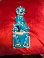 Blauw Foo Dog Beeldje, Antiek en Kunst, Ophalen of Verzenden