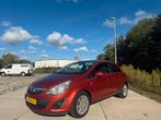 Opel Corsa 1.4 64KW 3D 2012 Rood, Auto's, Opel, Voorwielaandrijving, Stoelverwarming, 1398 cc, Handgeschakeld