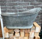 Zinken badje, Ophalen, Minder dan 30 cm, Rond, Zo goed als nieuw