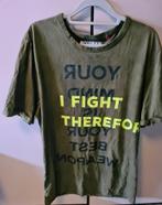 Owww once we were warriors shirt Maat M, Verzenden, Zo goed als nieuw, Groen, Owww