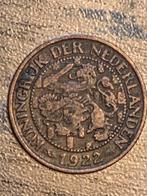 1 cent, 1922 fraaie staat wilhelmina., Postzegels en Munten, Munten | Nederland, Ophalen of Verzenden, Koningin Wilhelmina, Overige waardes