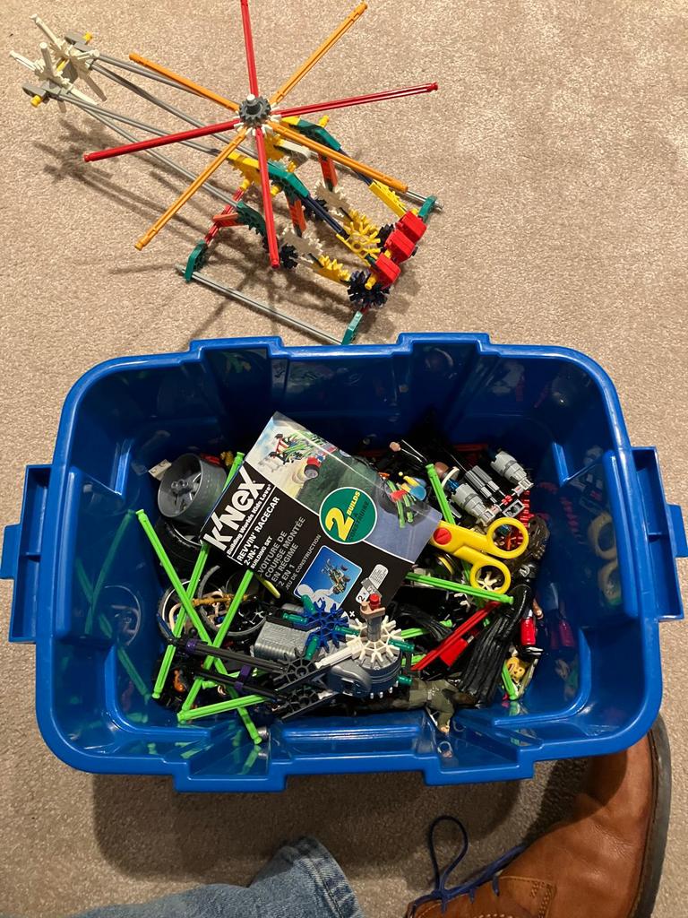 K’nex, Kinderen en Baby's, Speelgoed | Bouwstenen, Ophalen, Gebruikt, K'nex