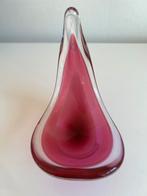 Vintage Zweeds Flygsfors Schaal Fuchia ‘ Coquille’ Kedelv, Ophalen of Verzenden