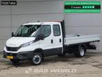 Iveco Daily 35C18 3.0L Open Laadbak 180PK Navi Airco Cruise, Auto's, Stof, Parkeersensor, Euro 6, 4 cilinders