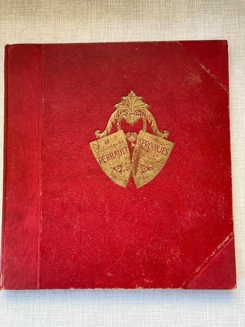 Plaatjesalbum "Les Contes de Perrault"., Boeken, Prentenboeken en Plaatjesalbums, Gelezen, Plaatjesalbum, Ophalen