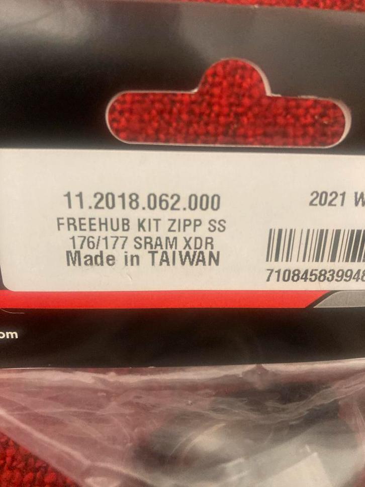 Zipp 176/177 Body SRAM XDR, Sport en Fitness, Wielrennen, Nieuw, Ophalen of Verzenden