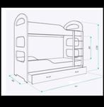 Stapelbed, 85 tot 100 cm, Nieuw, Ophalen of Verzenden, Hoogslaper of Stapelbed