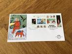 Kuifje postzegels eerste dag envelope, Postzegels en Munten, Postzegels | Eerstedagenveloppen, Ophalen of Verzenden, Onbeschreven