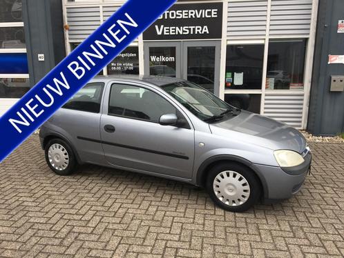 Opel Corsa 1.2-16V Comfort. Goede wagen. Nw APK (bj 2002), Auto's, Opel, Bedrijf, Te koop, Corsa, Airbags, Alarm, Centrale vergrendeling