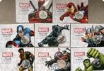 Thor Zilver deadpool Iron man wolverine  Marvel Tuvalu 1 oz, Postzegels en Munten, Ophalen of Verzenden, Zilver