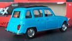 Renault 4 R4 blauw 1:36 Welly Pol, Verzenden, Nieuw, Auto