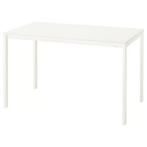 Ikea VIHALS tafel 125 x74 cm (wit en weinig gebruikt), Ophalen, Metaal, Gebruikt, 100 tot 150 cm