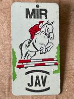 Vintage MIR JAV Speldje Paardensport, Ophalen of Verzenden, Gebruikt, Sport, Speldje of Pin