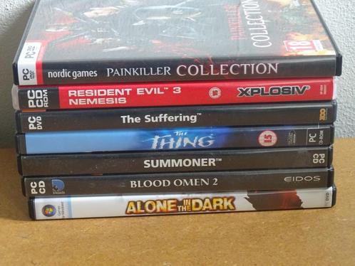 7 Horror Games PC, Spelcomputers en Games, Games | Pc, Zo goed als nieuw, Avontuur en Actie, 1 speler, Vanaf 18 jaar, Ophalen of Verzenden