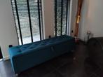 Unieke en degelijke turquoise kist/bank, Huis en Inrichting, Woonaccessoires | Kisten, Ophalen, Overige materialen, 50 tot 75 cm