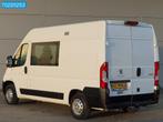 Peugeot Boxer 130PK Dubbel Cabine L2H2 Navi Camera Airco Cru, Te koop, 2150 kg, Gebruikt, Stof