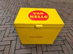 Oud Winkelblik Van Nelle 42x38x29 cm, Verzamelen, Blikken, Ophalen of Verzenden, Gebruikt, Koffie, Van Nelle
