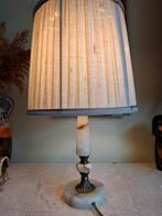 Marmeren lamp, Ophalen of Verzenden, Zo goed als nieuw, Minder dan 50 cm