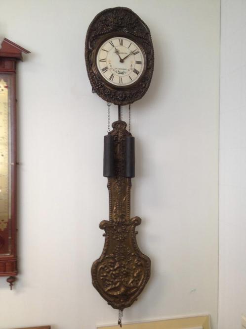 Comtoise klok, Louis Jaquine, St.Etienne., Antiek en Kunst, Antiek | Klokken, Ophalen