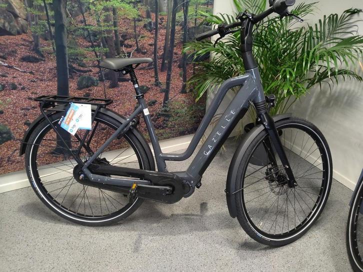 GAZELLE Chamonix C7 HMS 500wh. Dames Anthracite Grey Glans 5, Fietsen en Brommers, Elektrische fietsen, Nieuw, Gazelle, 51 tot 55 cm