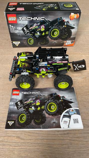 Lego Technic Monster Jam Grave Digger 42118 beschikbaar voor biedingen