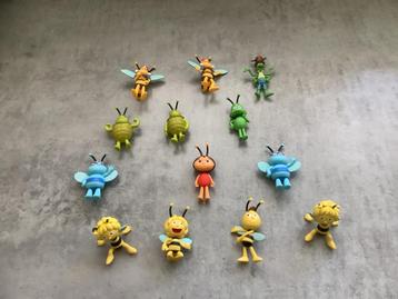 Verzameling van 13 Maja de Bij Poppetjes beschikbaar voor biedingen