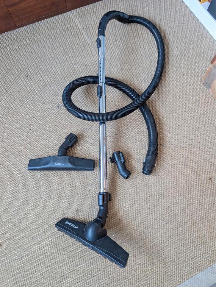 Nilfisk Elite originele stang, slang, luxe parketmond ZGAN, Witgoed en Apparatuur, Onderdelen en Toebehoren, Zo goed als nieuw