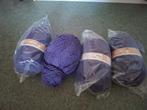 4 donkerpaarse promo bollen, Ophalen of Verzenden, Nieuw, Breien of Haken, Wol of Garen