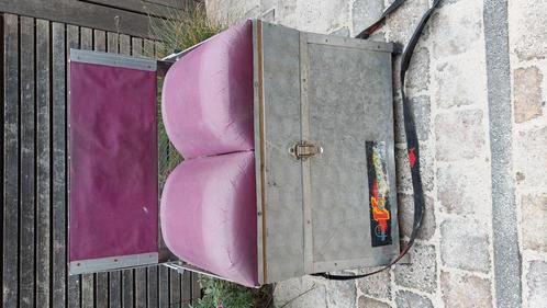 Viskoffer/zitkoffer 46x30x40 cm, Watersport en Boten, Hengelsport | Algemeen, Gebruikt, Koffer of Tas, Ophalen