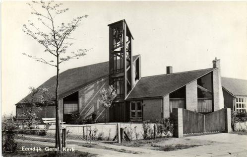 Eemdijk, Geref. Kerk - ongelopen, Verzamelen, Ansichtkaarten | Nederland, Ongelopen, Overijssel, 1920 tot 1940, Ophalen of Verzenden