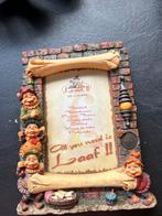 Efteling Laaf Fotolijstje, Huis en Inrichting, Ophalen of Verzenden, Zo goed als nieuw, Overige materialen, Minder dan 50 cm