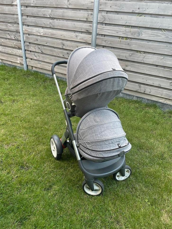 Stokke kinderwagen Duo zeer stevig!, Kinderen en Baby's, Kinderwagens en Combinaties, Combiwagen, Duowagen, Ophalen of Verzenden