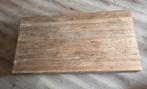 Gratis houten salontafel - blok op blok, Huis en Inrichting, Tafels | Salontafels, Ophalen, 100 tot 150 cm, 50 tot 100 cm, Modern
